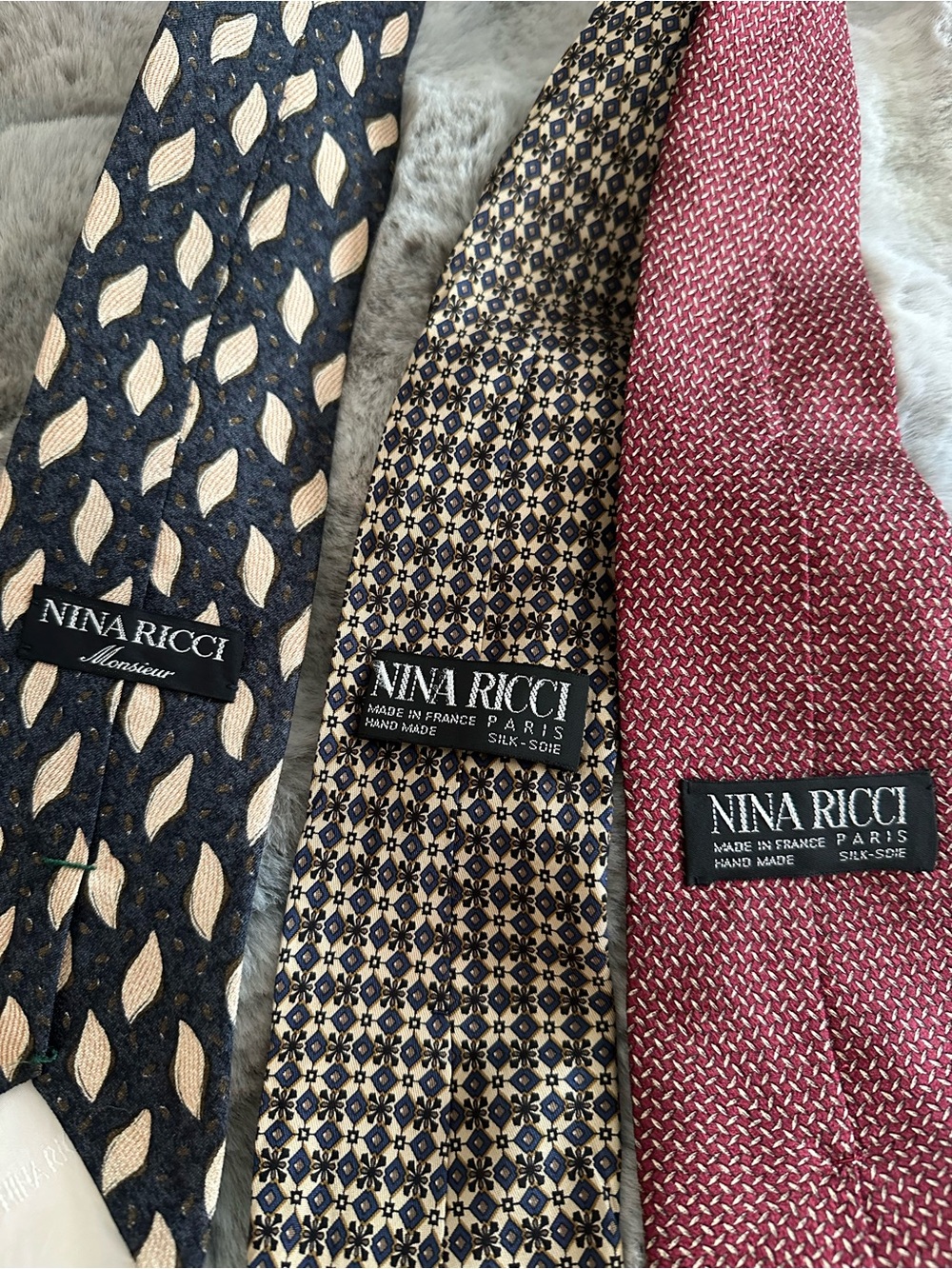 Nina Ricci Men's Assorted Tie (Bundle)